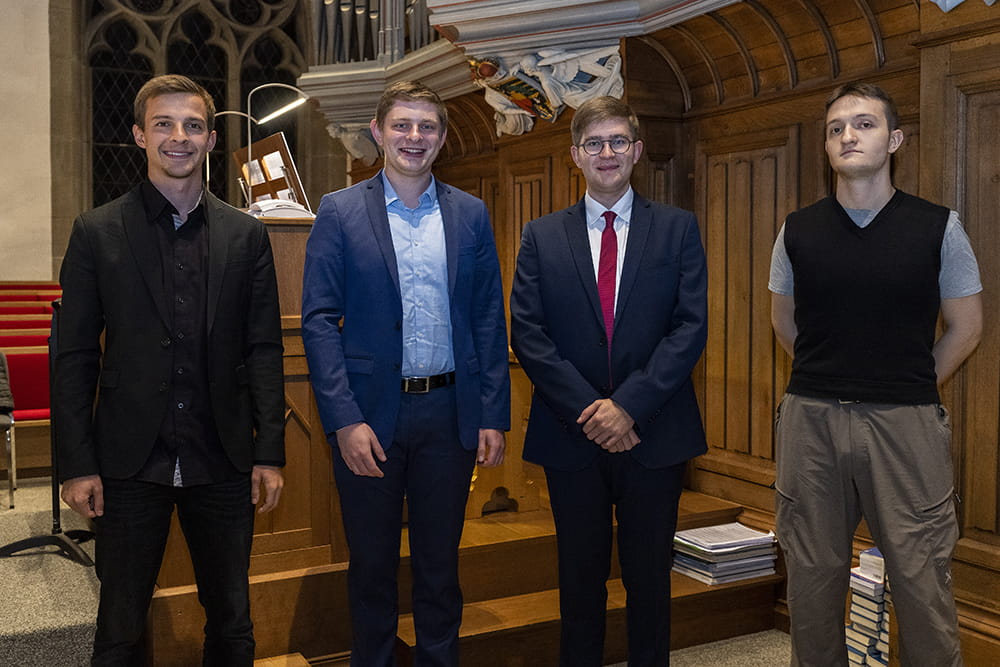 Photo of the Prizewinners of the Rheinberger Competition 2022